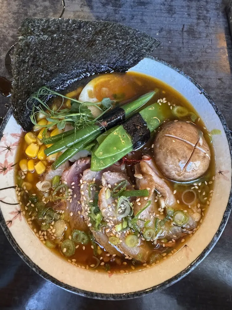 Ramen Canard Sauté Au Basilic